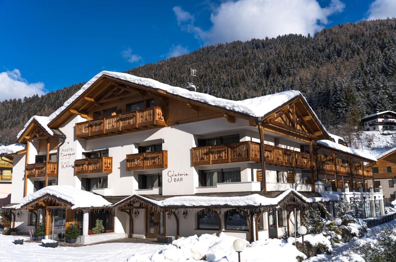 Hotel Europeo Alpine Charme & Wellness Pinzolo Exteriör bild